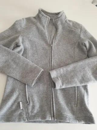 Felpa pile termica grigia