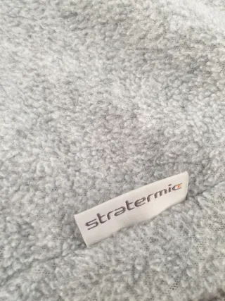 Felpa pile termica grigia