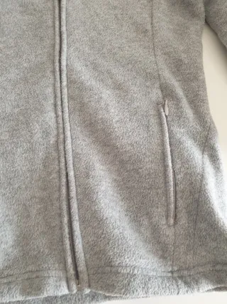 Felpa pile termica grigia