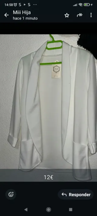 Chaqueta blanca