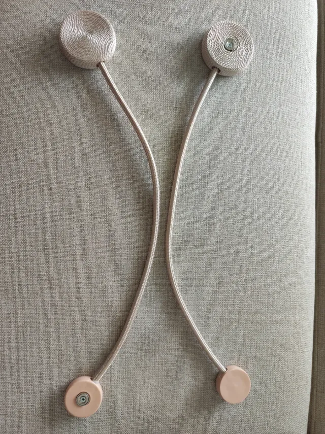 Hebillas magnéticas para cortinas / abrazaderas