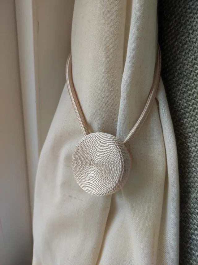 Hebillas magnéticas para cortinas / abrazaderas