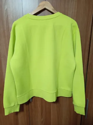 Sudadera Zara Montmartre Paris Amarilla