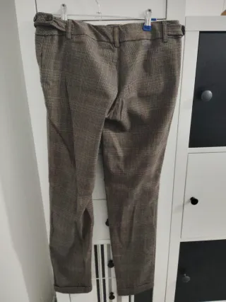 Pantalón de chica a cuadros
