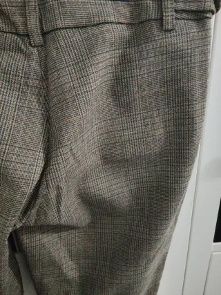 Pantalón de chica a cuadros