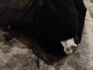 Guantes de Nieve Negros y Naranja