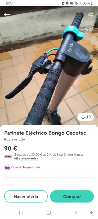 Patinete Eléctrico Bongo Cecotec