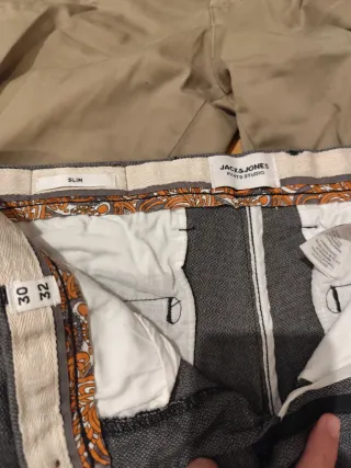 Lote 4 pantalones largos hombre