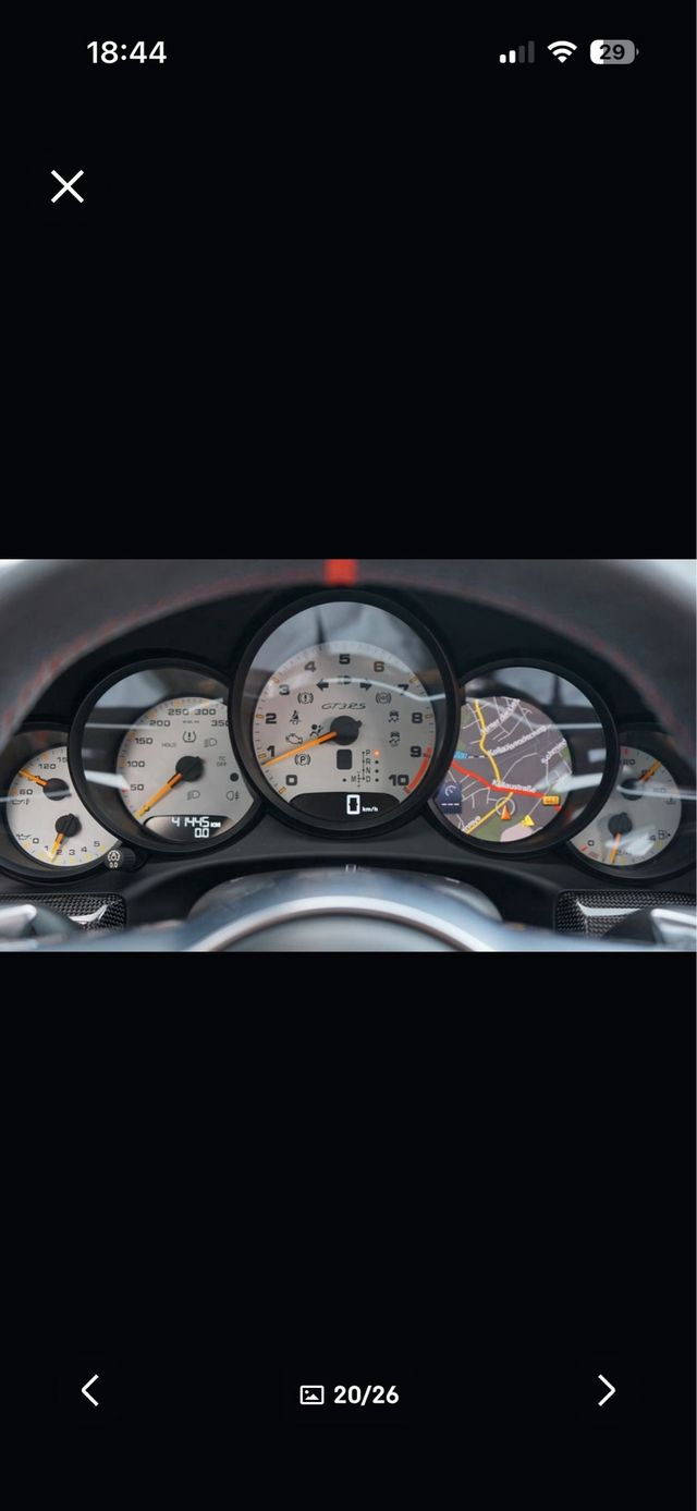 PORSCHE 911 991 GT3 RS CARBON BRAKE CERAMIC 2017