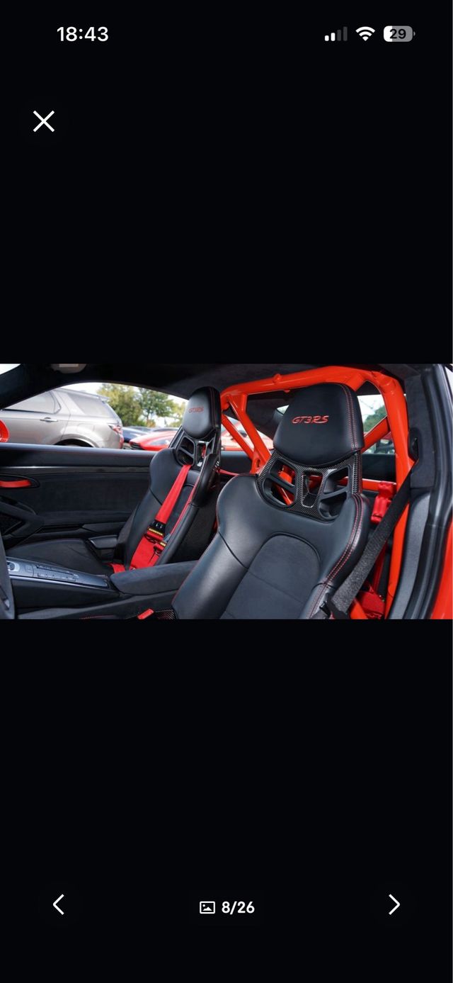 PORSCHE 911 991 GT3 RS CARBON BRAKE CERAMIC 2017