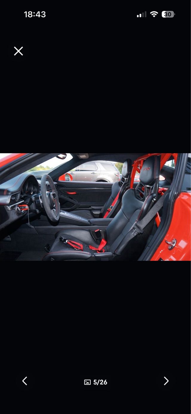 PORSCHE 911 991 GT3 RS CARBON BRAKE CERAMIC 2017