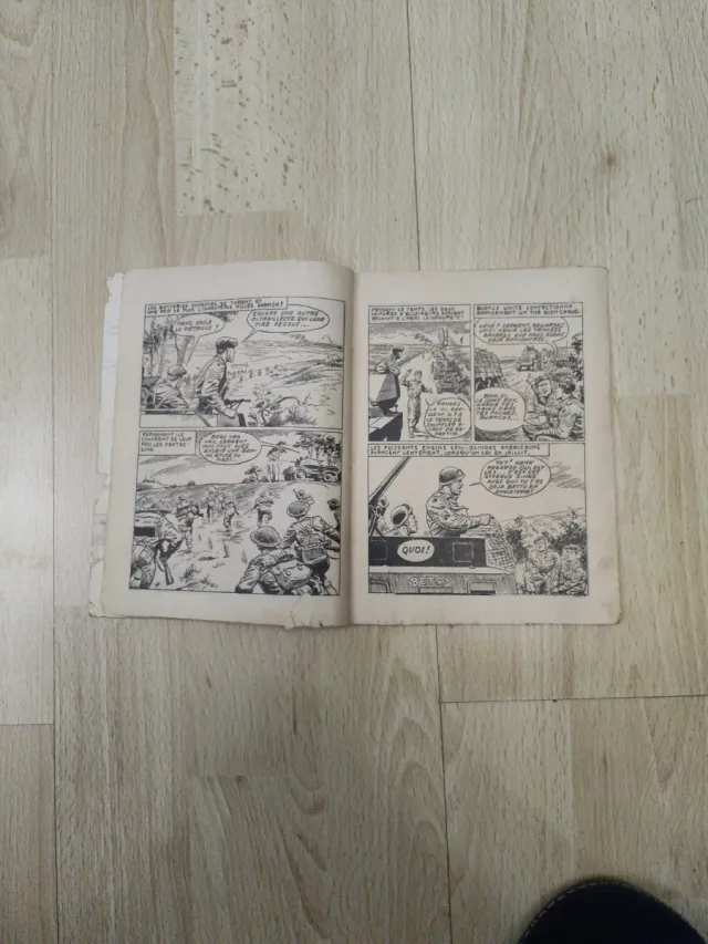 Comic ATTAK N 17 revista Bélica en  Francés