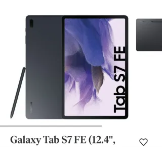Samsung Galaxy Tab S7 FE 12.4 Negro