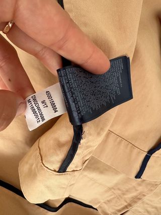 Tommy Jeans Trench Coat Bege com Capuz Cinza