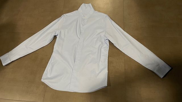 Ermenegildo zegna light blue shirt