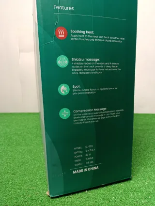 Masajeador Shiatsu Snailax