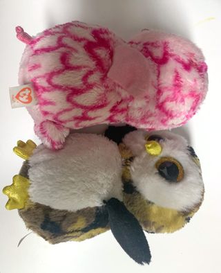 Set di Peluche Ty Beanie Boos Collection - Gufi 2