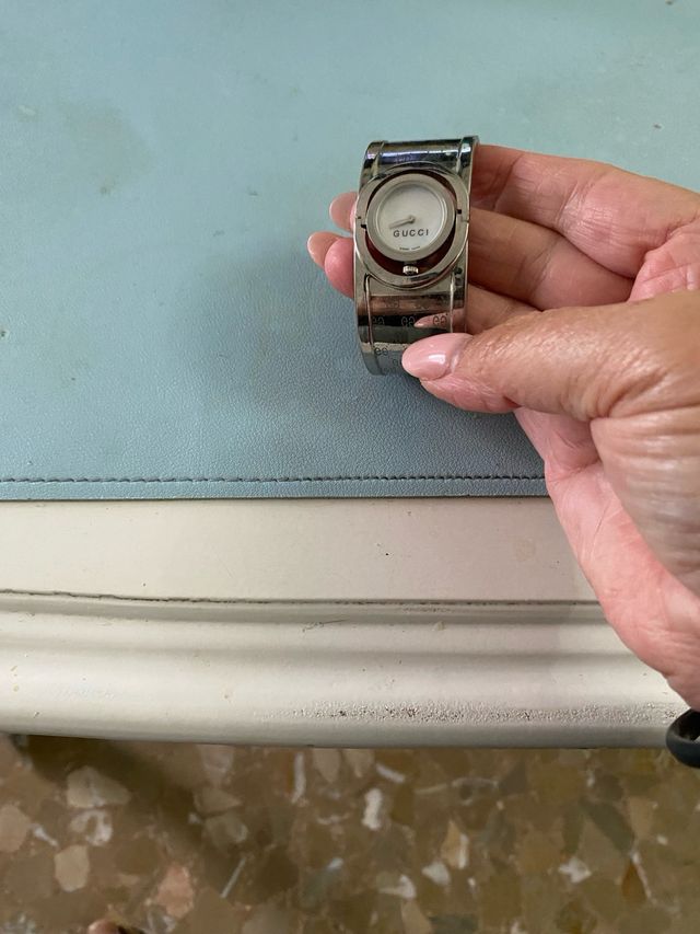 Orologio da polso Gucci in argento