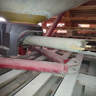 Abonadora suspendida 1000kg