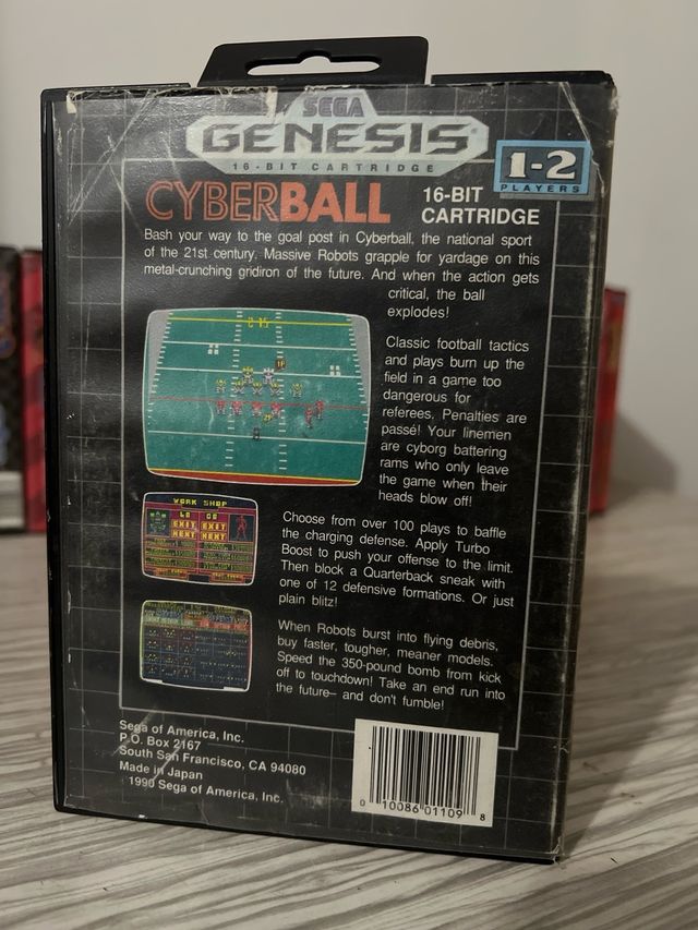 Sega mega drive Genesis  Cyberball
