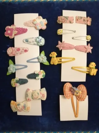 Lote tocado bebé niña