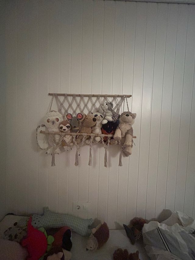 Appendiabiti in Macramè fatto a mano