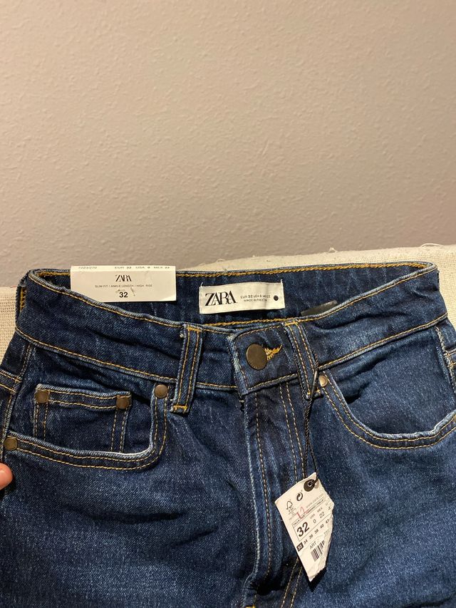 Vaqueros Zara Slim Fit Talla 32