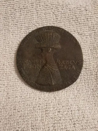 Medaglia commemorativa in bronzo