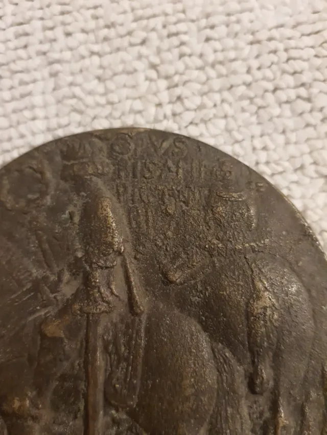 Medaglia commemorativa in bronzo