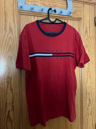 Camiseta Tommy Hilfiger Roja Talla M