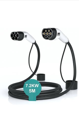 Cavo ricarica auto elettrica Type 2 lunghezza 5m