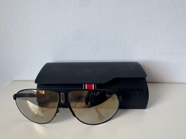 Gafas Carrera Negro/Plata