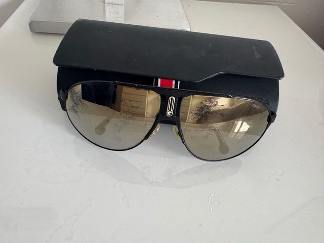Gafas Carrera Negro/Plata