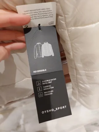 Abrigo corto reversible efecto pelo