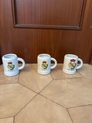 Tazas Real Madrid x3