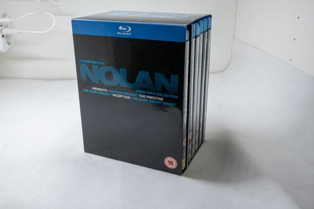 Confezione Blu-ray Christopher Nolan