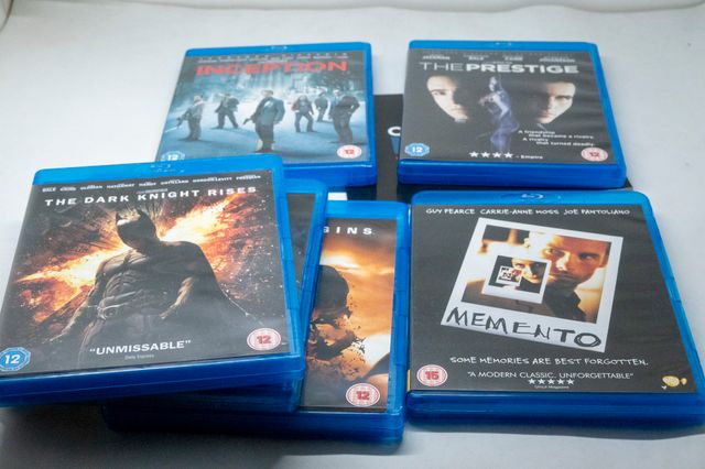 Confezione Blu-ray Christopher Nolan