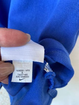 Polo Nike Hombre Azul Eléctrico