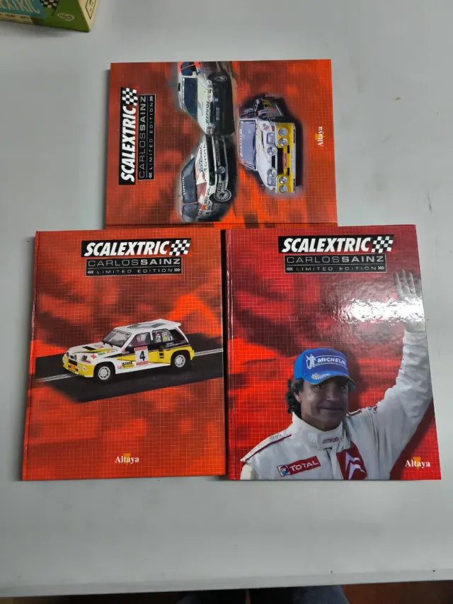 Scalextric Carlos Sainz - Libros Edición Limitada