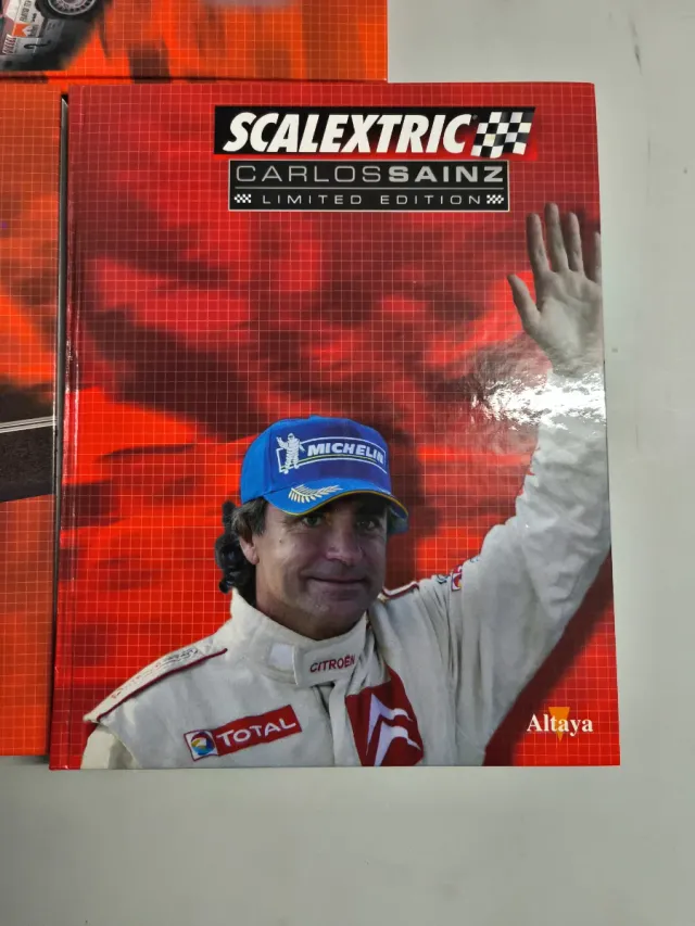 Scalextric Carlos Sainz - Libros Edición Limitada