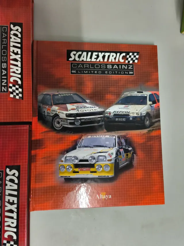 Scalextric Carlos Sainz - Libros Edición Limitada