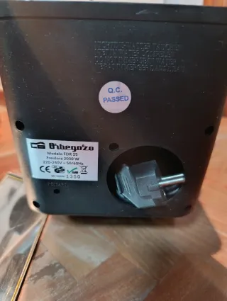 Freidora Orbegozo 3L