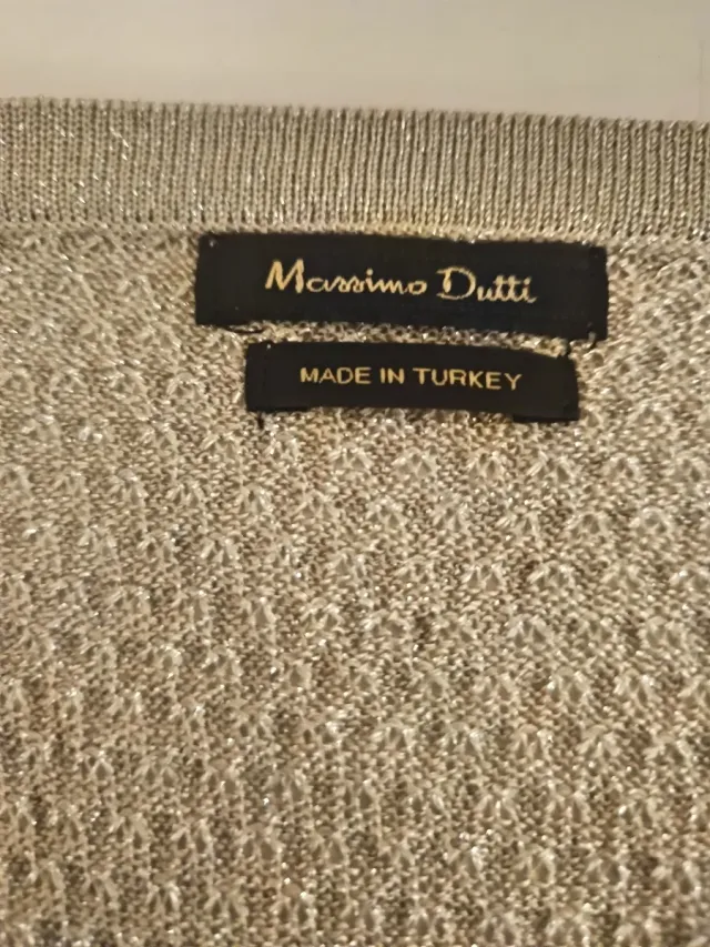 Chaqueta Massimo Dutti hilos Dorados