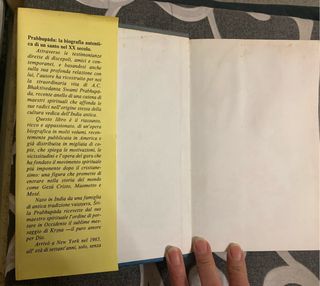 libro "Prabhupāda, Un Santo nel Ventesimo Secolo"