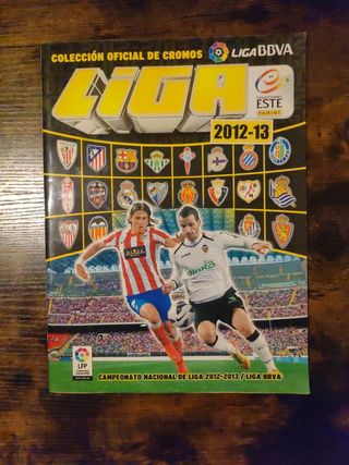 Álbum cromos fútbol LIGA BBVA 2012-13 Vacío Panini