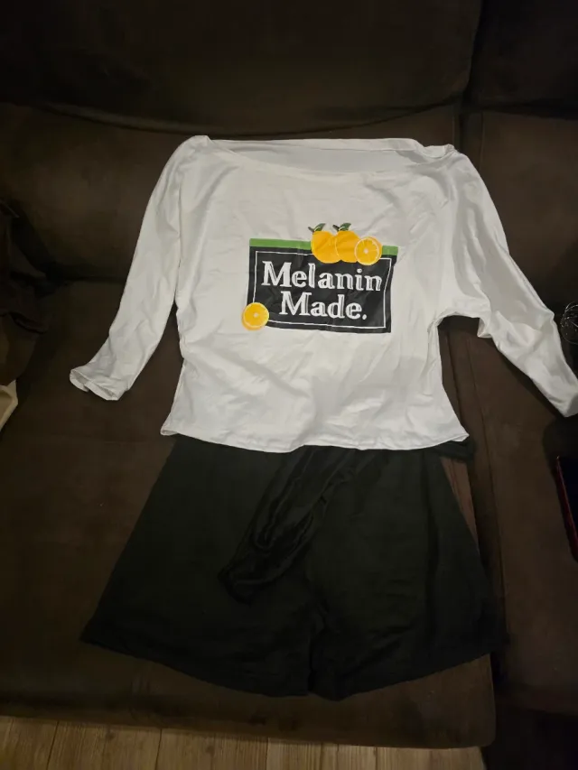 Conjunto Camiseta y Shorts Melanin Made