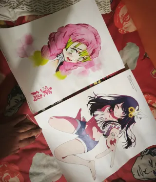 Poster de varios animes 1 euro la unidad