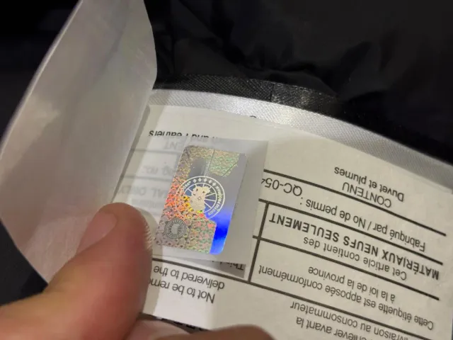 Canada Goose Bomber Gris con Capucha