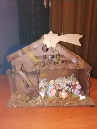 Presepe con 26 pezzi