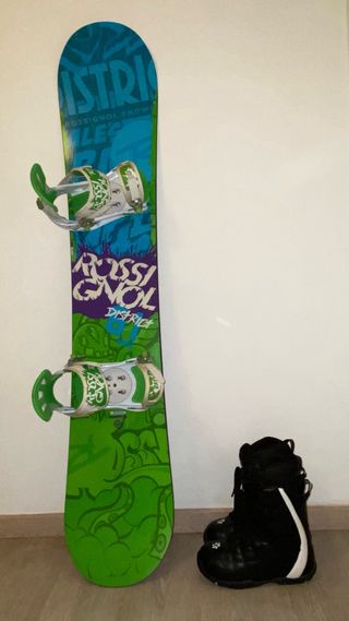 Tabla y botas snowboard Rossignol